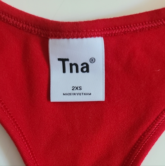 TNA Bold Red Racerback Tank - Picture 4 of 4